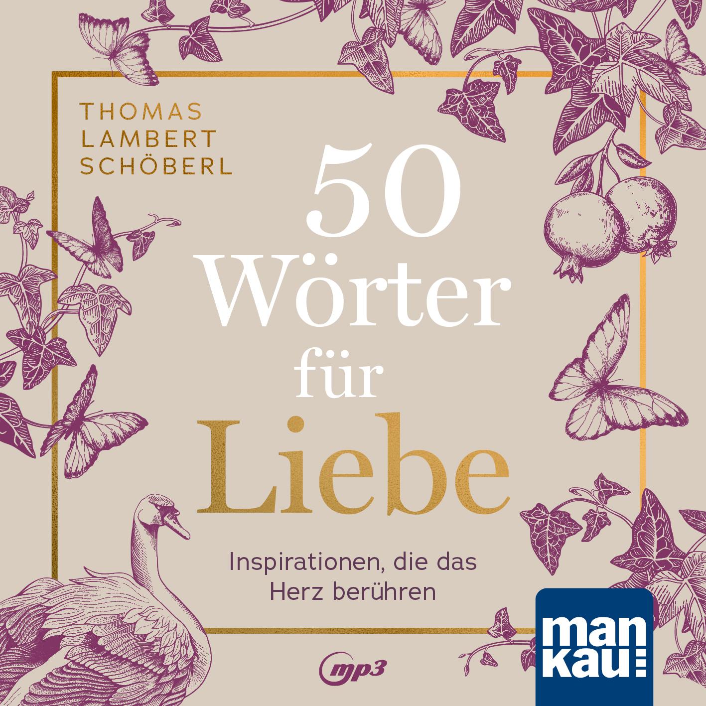 Vorderes Coverbild 50 Wörter für Liebe. Hörbuch