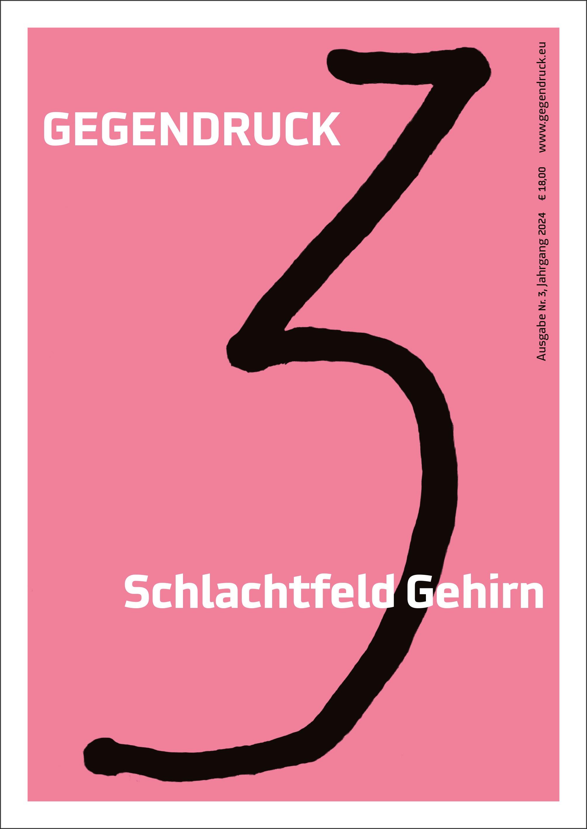 Vorderes Coverbild Gegendruck. Ausgabe 3