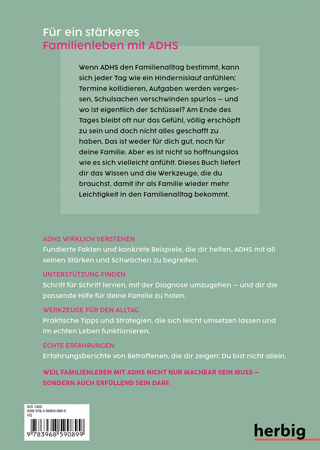 Beispielinhalt (Bild) Familien-Ratgeber ADHS