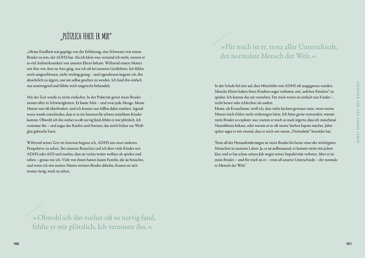 Beispielinhalt (Bild) Familien-Ratgeber ADHS