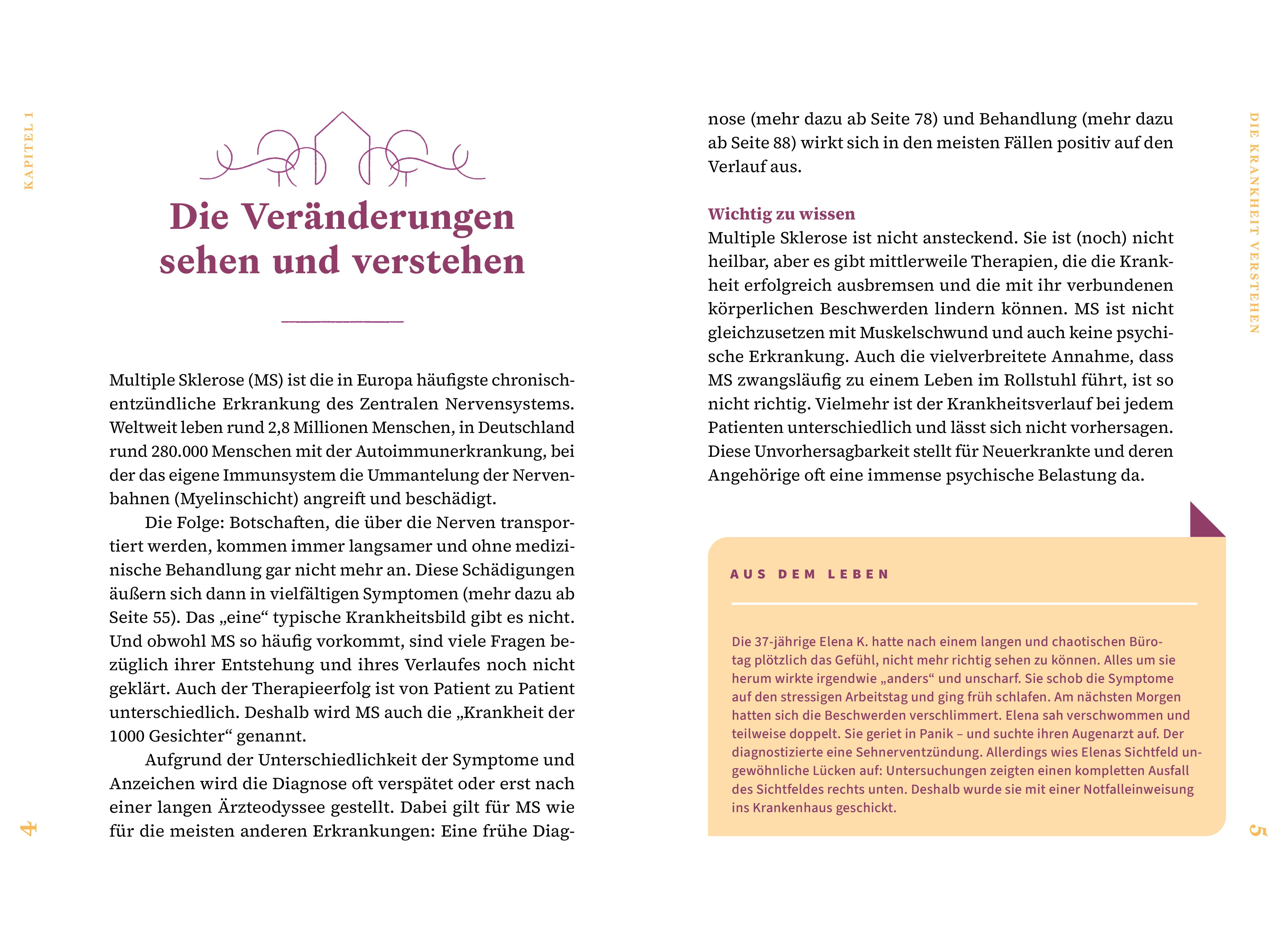 Beispielinhalt (Bild) Apotheken Umschau: Multiple Sklerose. Verstehen und achtsam begleiten