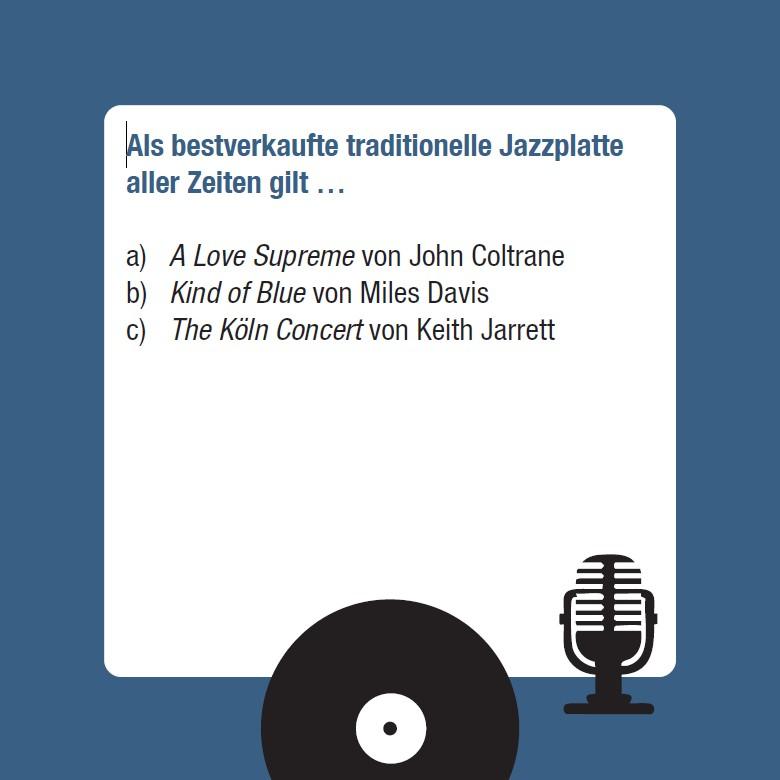 Beispielinhalt (Bild) Das Jazz & Blues Quiz