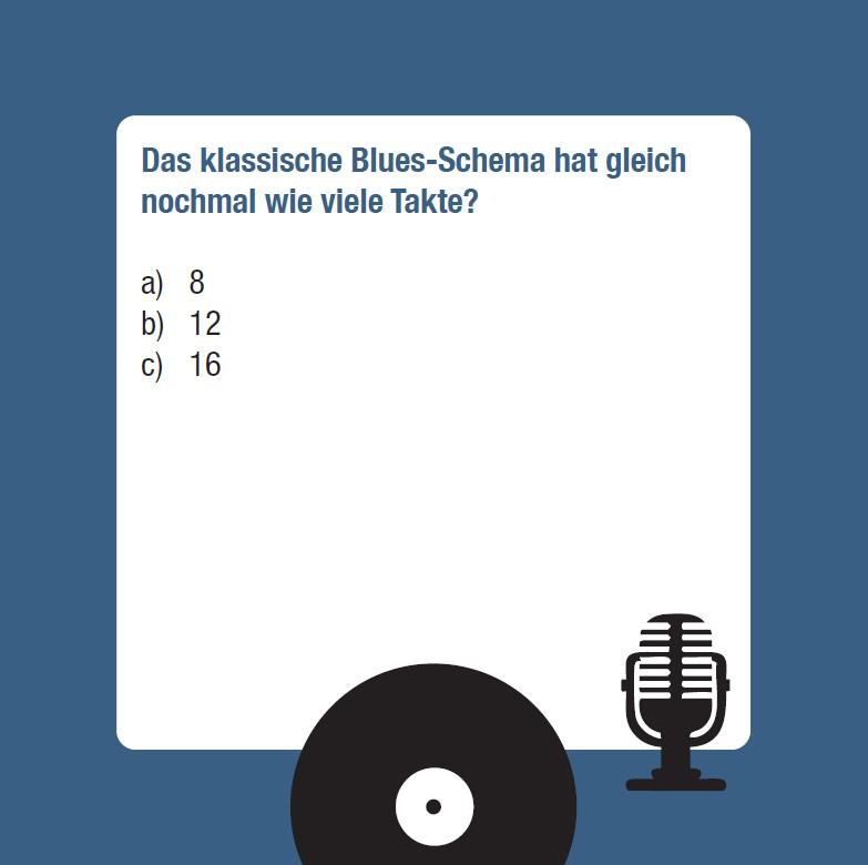 Beispielinhalt (Bild) Das Jazz & Blues Quiz
