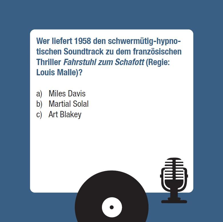 Beispielinhalt (Bild) Das Jazz & Blues Quiz