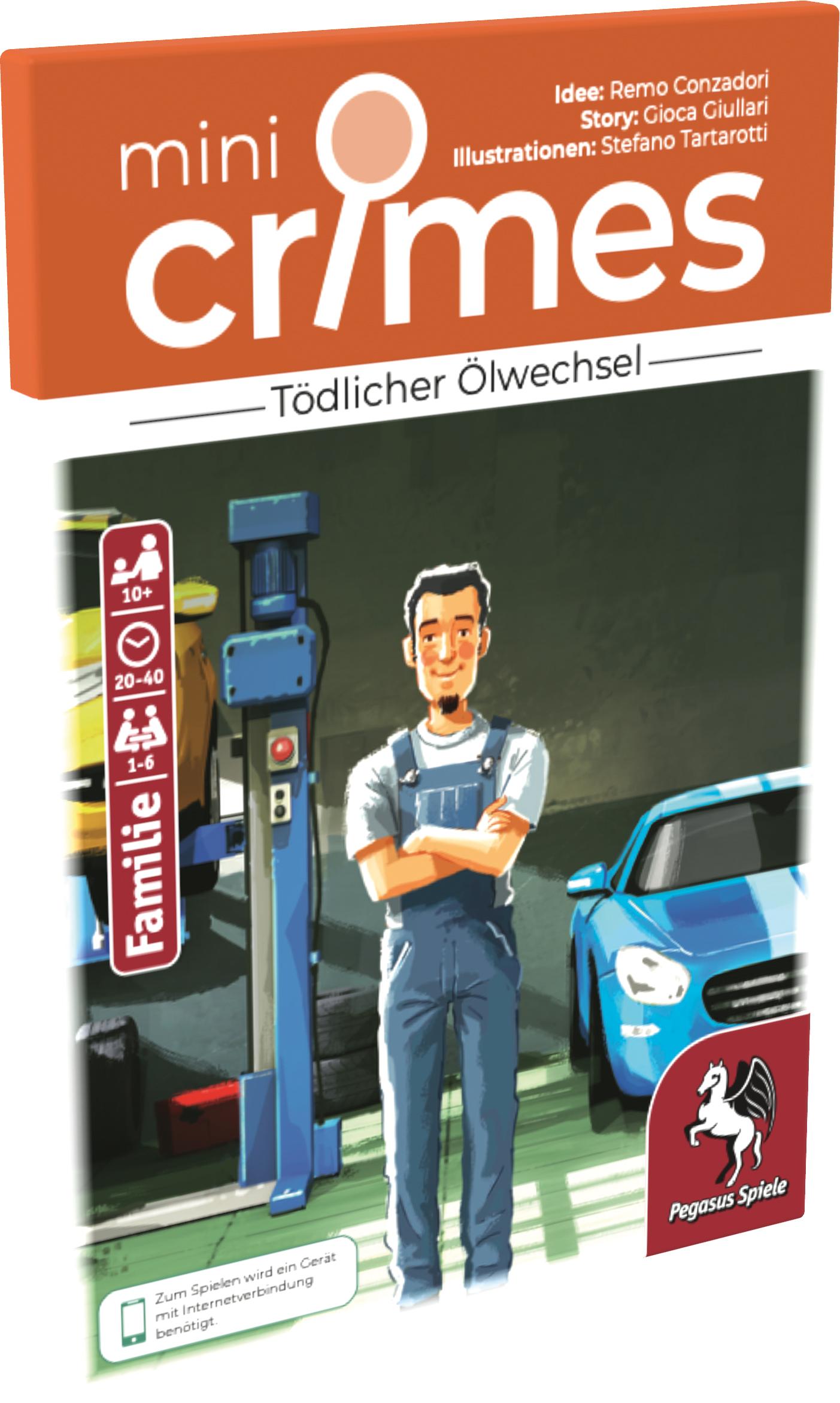 Vorderes Coverbild MiniCrimes - Tödlicher Ölwechsel