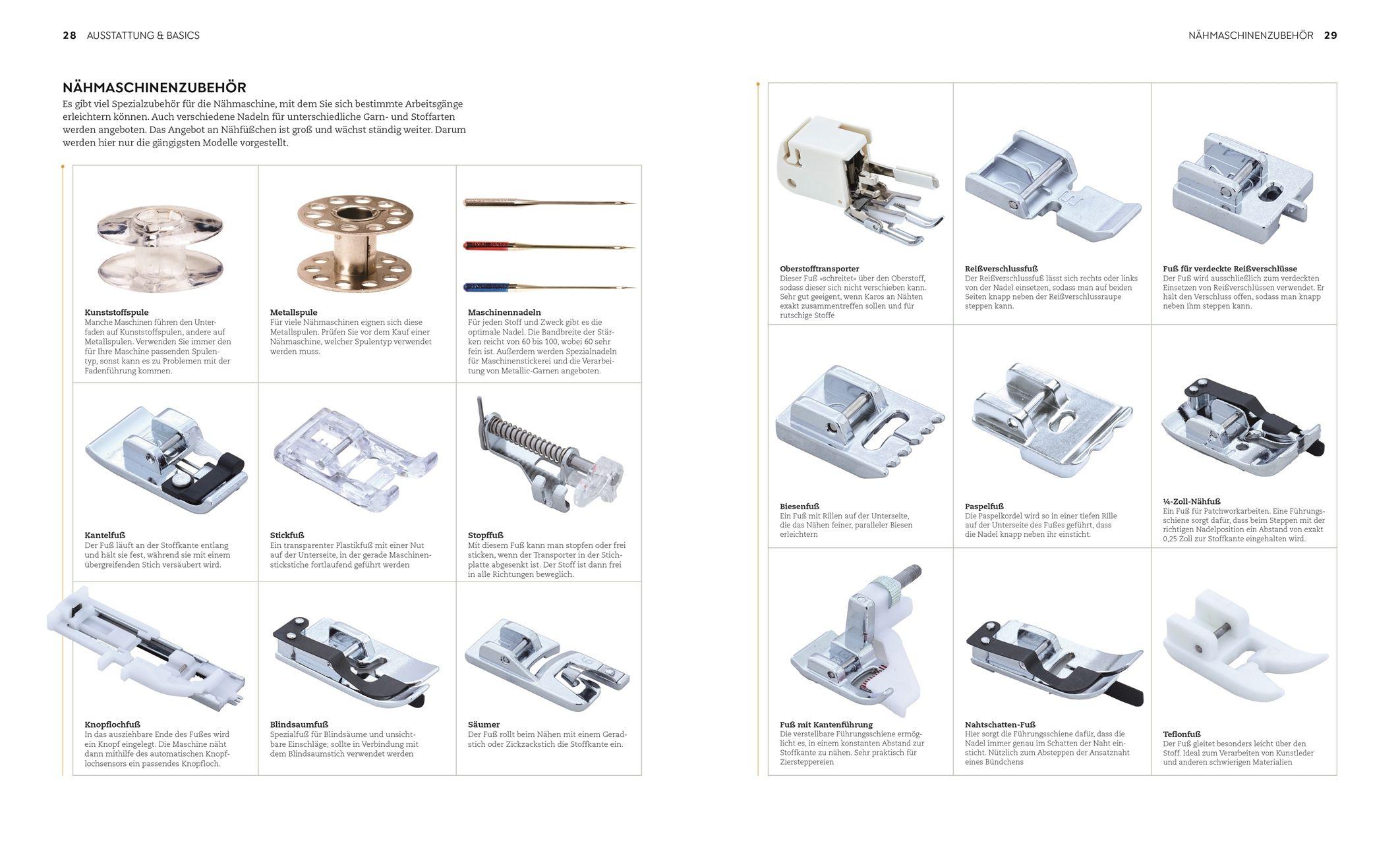 Beispielinhalt (Bild) Die große Nähschule