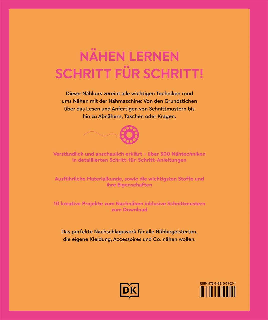 Rückseitencover Die große Nähschule