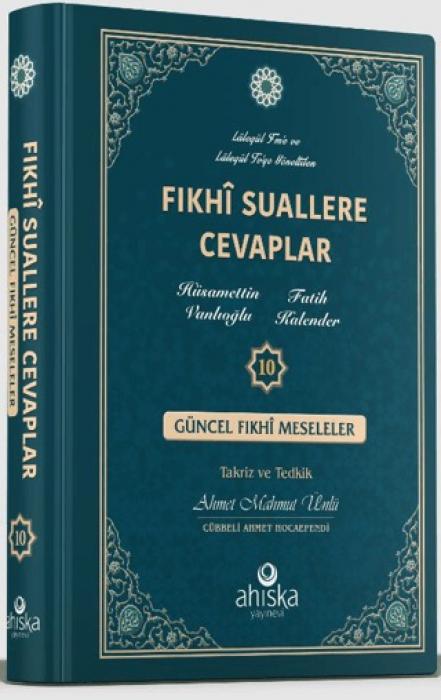 Vorderes Coverbild Fikhi Suallere Cevaplar 10. Cilt