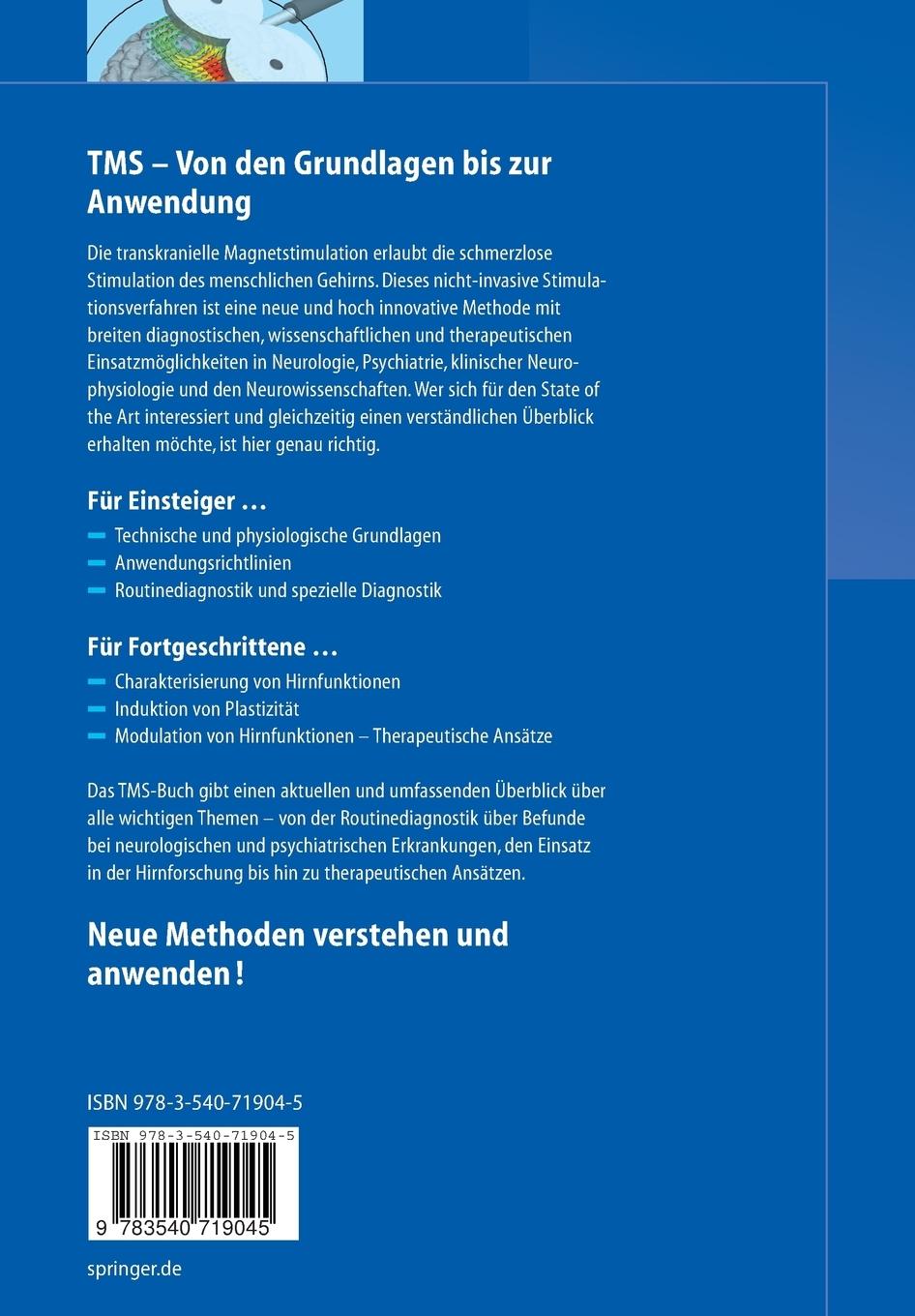 Rückseitencover Das TMS-Buch