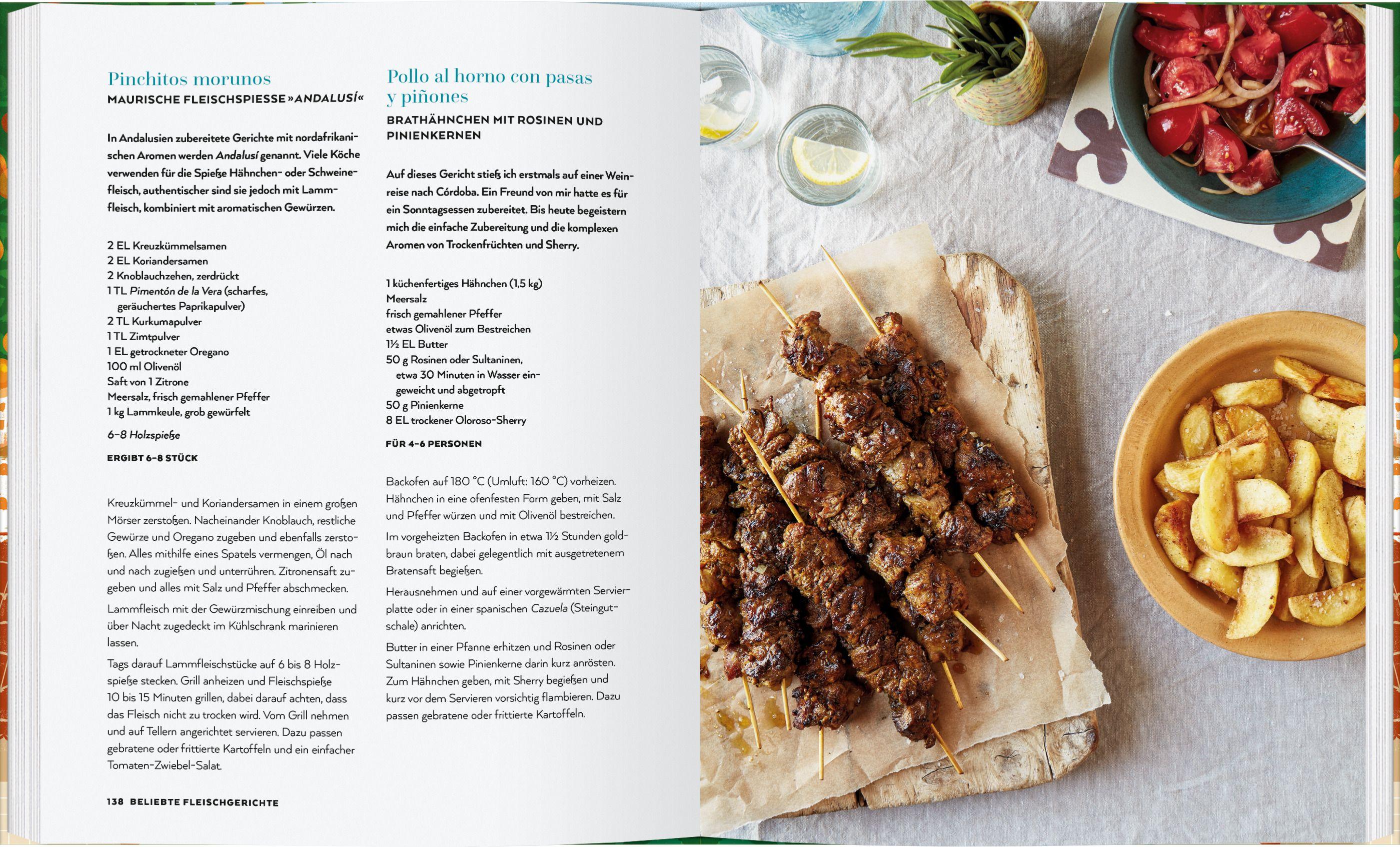 Beispielinhalt (Bild) Die Küche von Andalusien