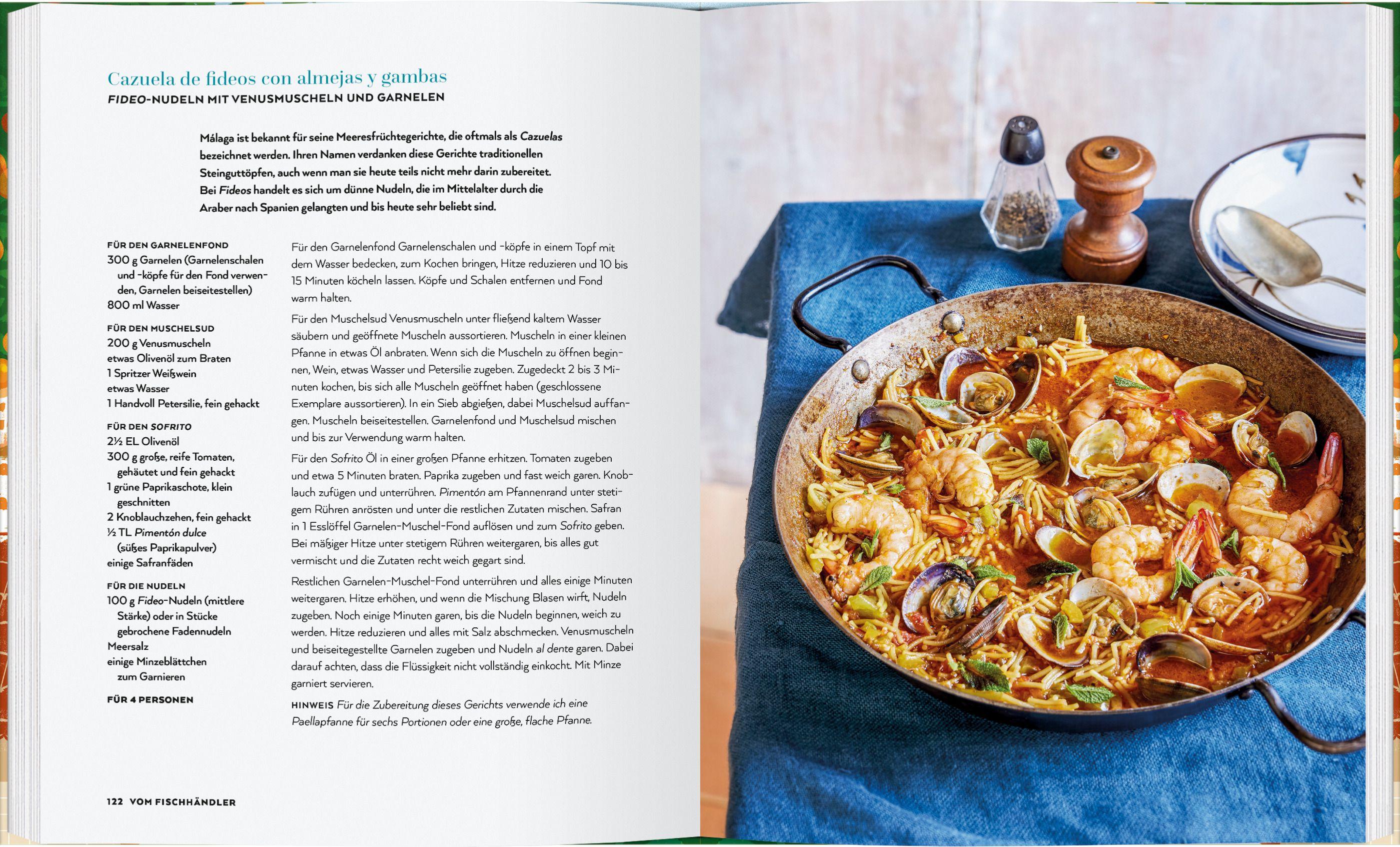 Beispielinhalt (Bild) Die Küche von Andalusien