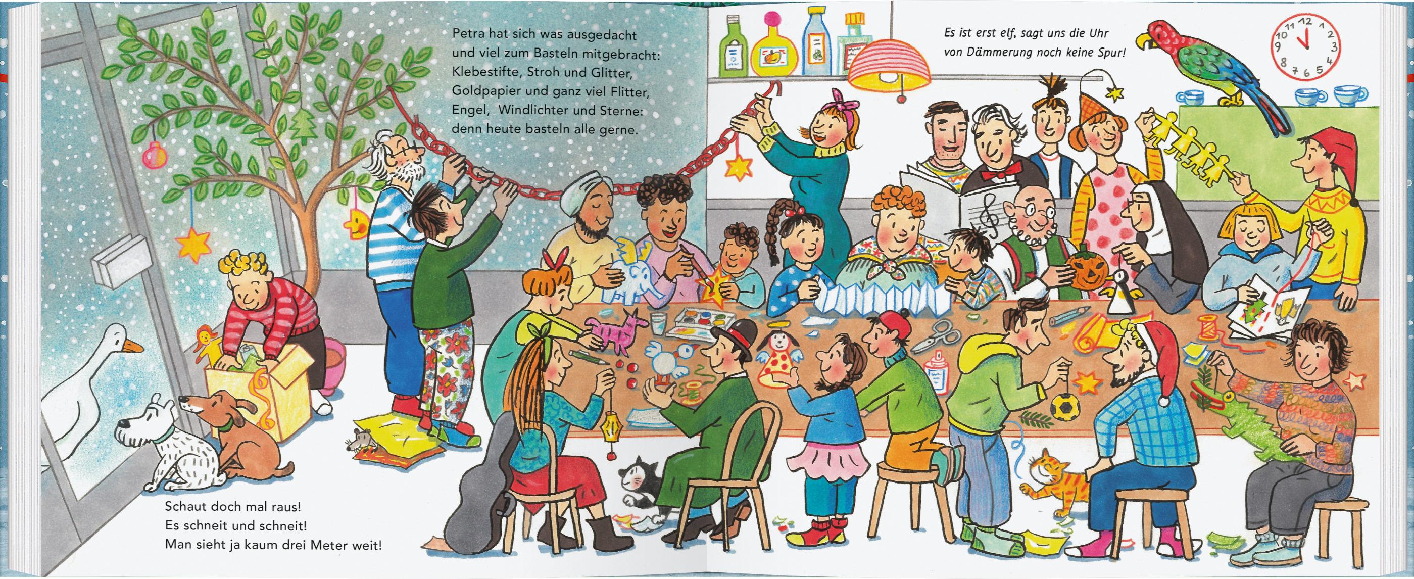 Beispielinhalt (Bild) Weihnachten in Wimmlingen