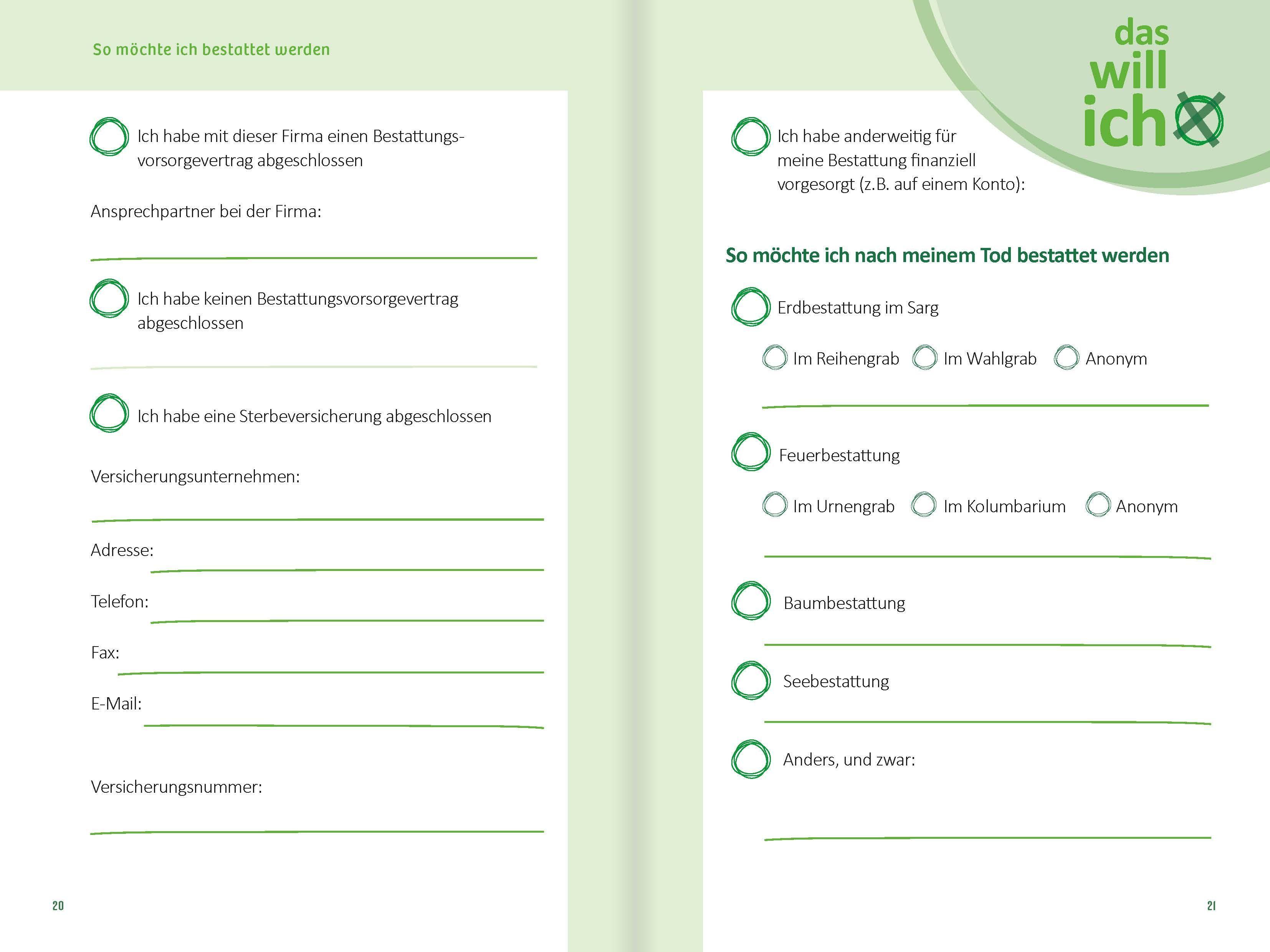 Beispielinhalt (Bild) Das will ich