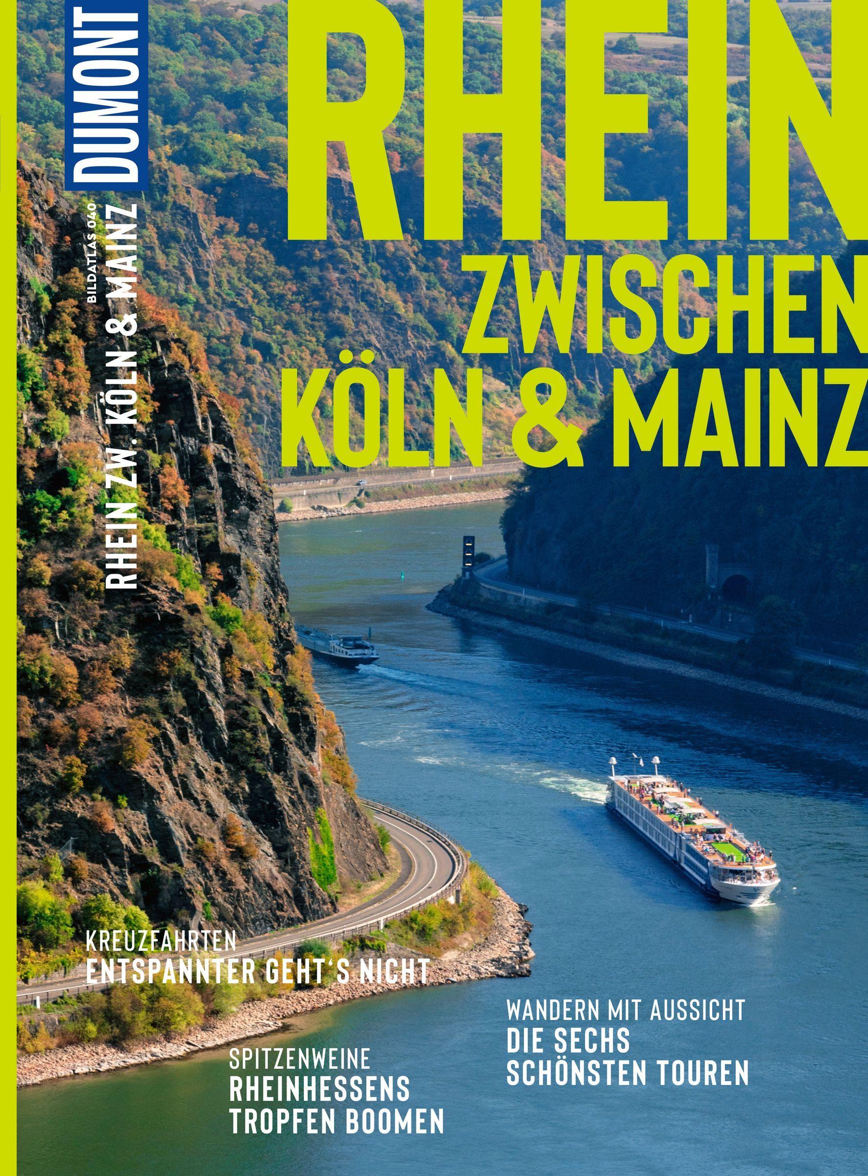 Vorderes Coverbild DuMont Bildatlas Rhein, Zwischen Köln & Mainz