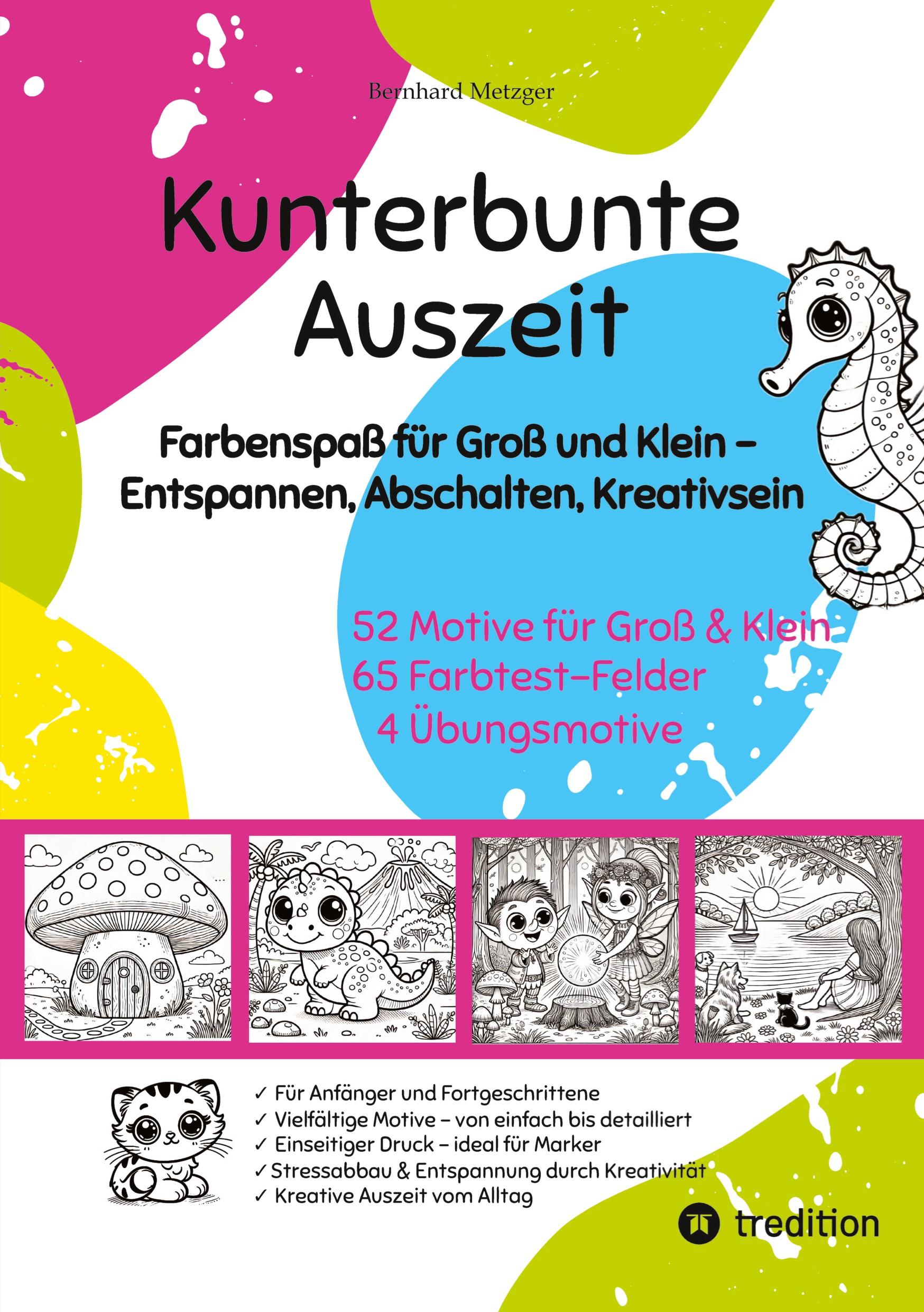 Vorderes Coverbild Kunterbunte Auszeit