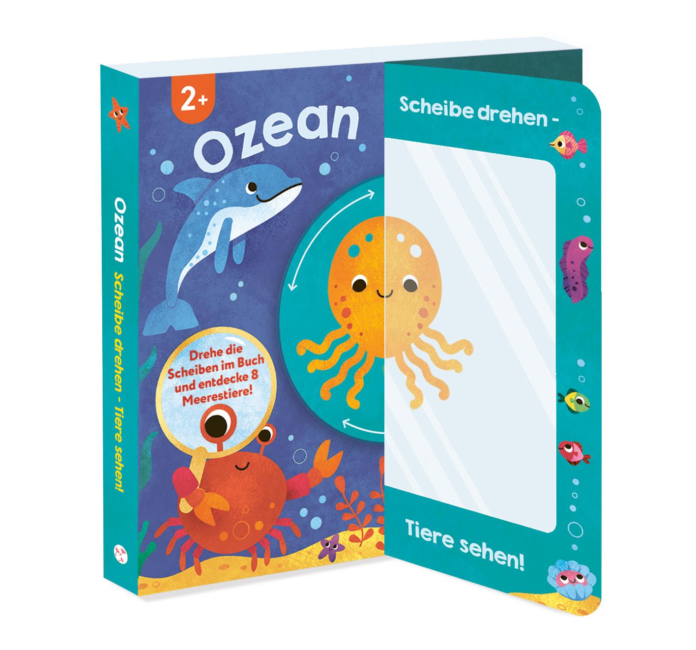 Vorderes Coverbild Scheibe drehen - Tiere sehen! Ozean