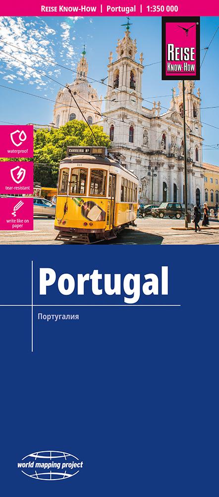 Vorderes Coverbild Reise Know-How Landkarte Portugal (1:350.000)