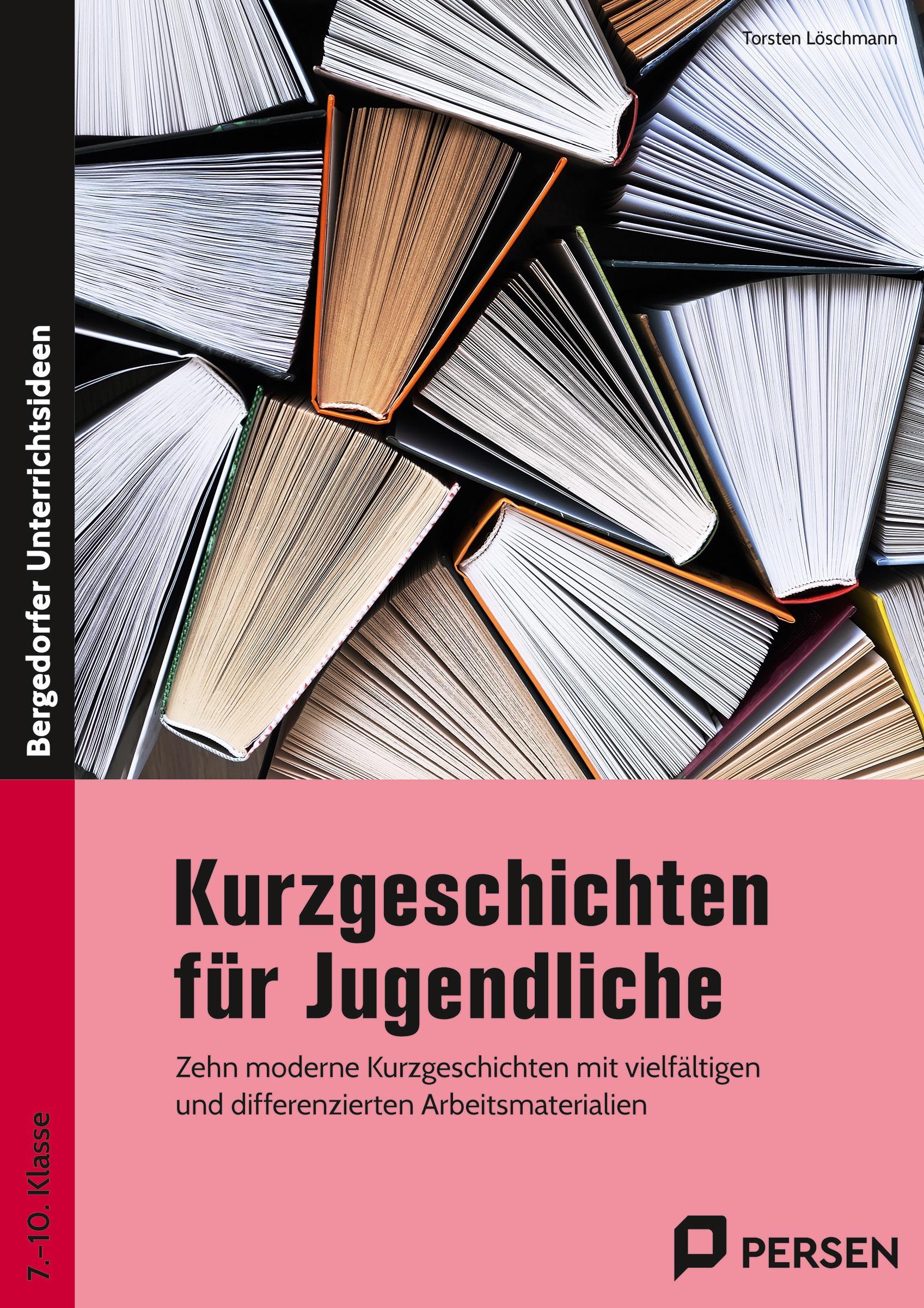 Vorderes Coverbild Kurzgeschichten für Jugendliche