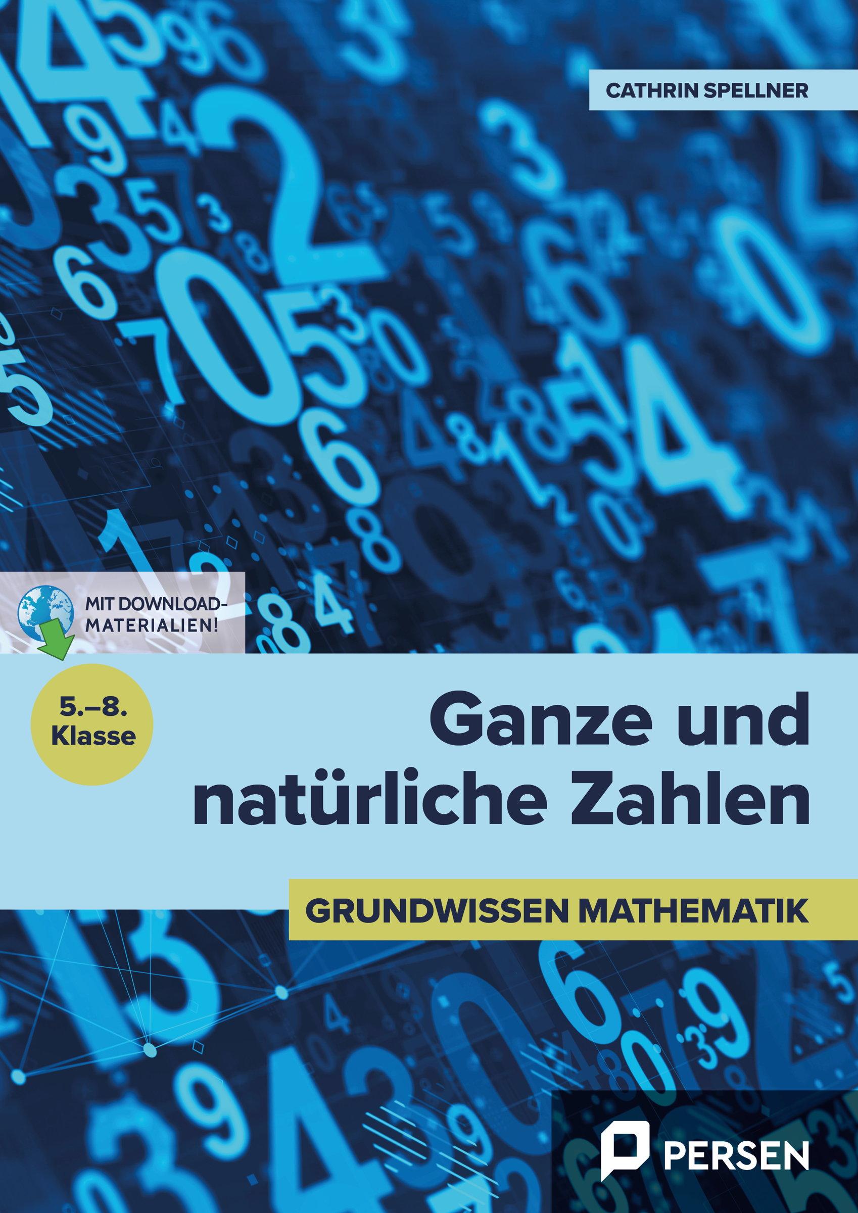 Vorderes Coverbild Ganze und natürliche Zahlen (5. bis 8. Klasse)