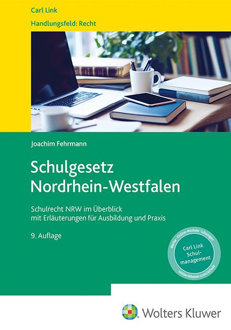 Vorderes Coverbild Schulgesetz Nordrhein-Westfalen