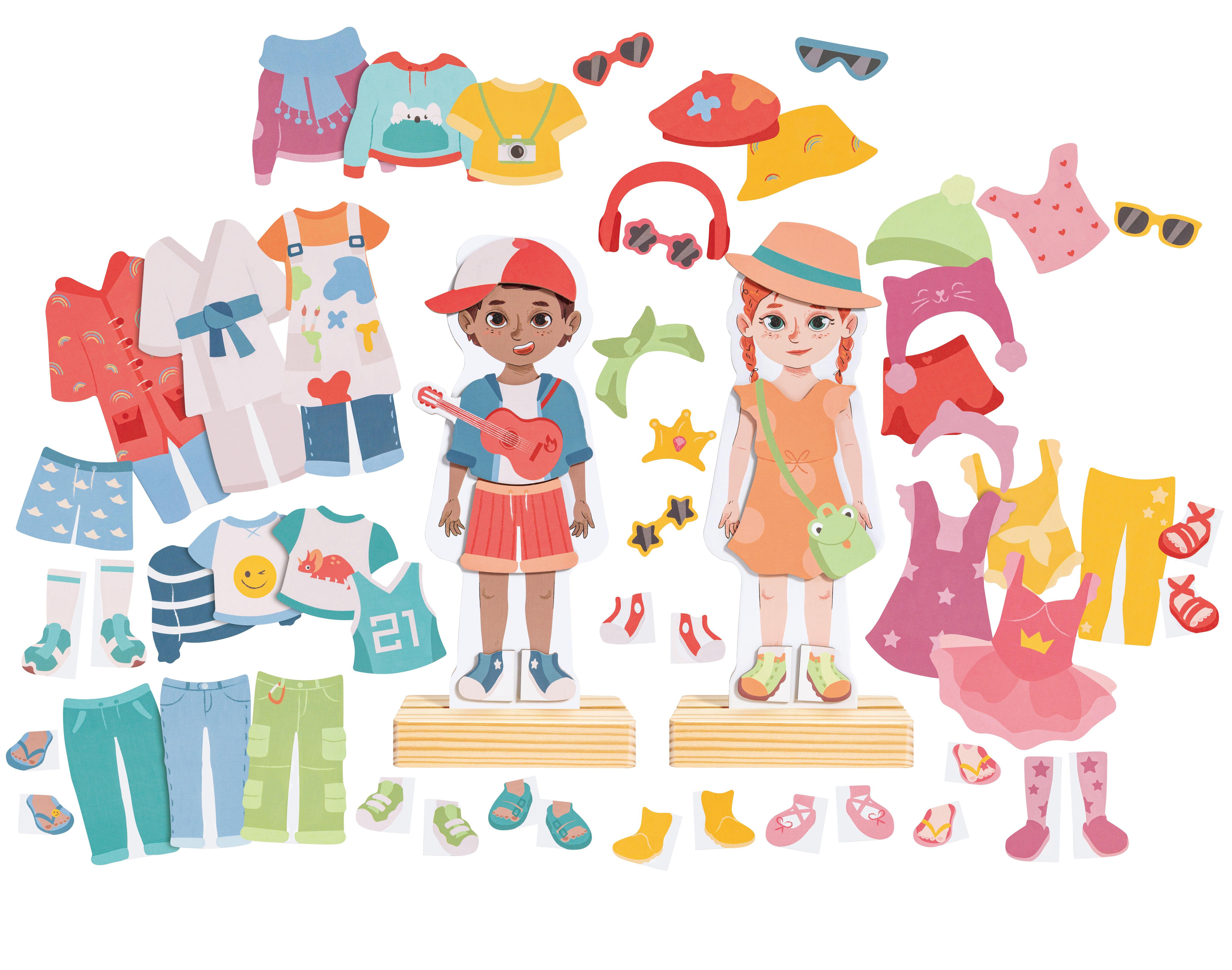 Beispielinhalt (Bild) Hape - Magnetisches Anzieh-Puzzle