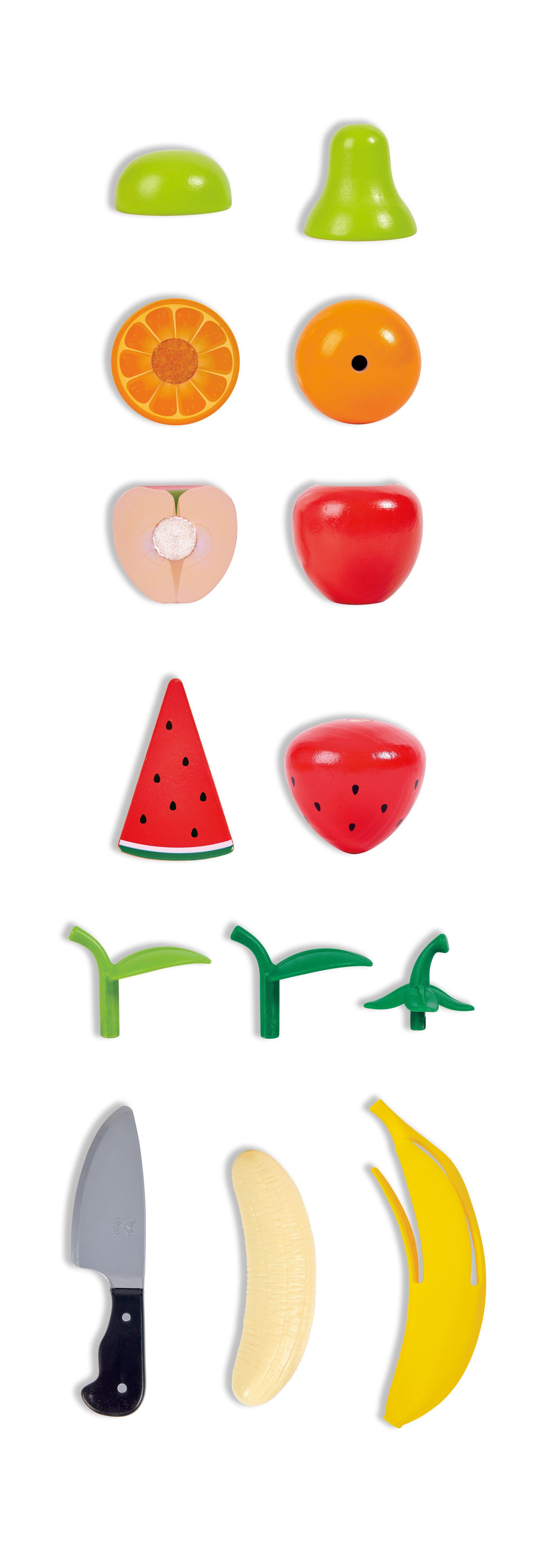Beispielinhalt (Bild) Hape - Obst-Set