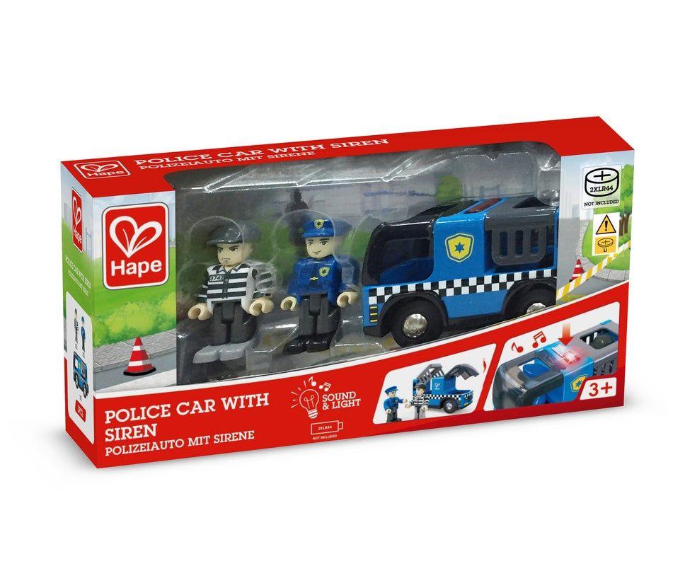 Vorderes Coverbild Hape - Polizeiauto mit Sirene