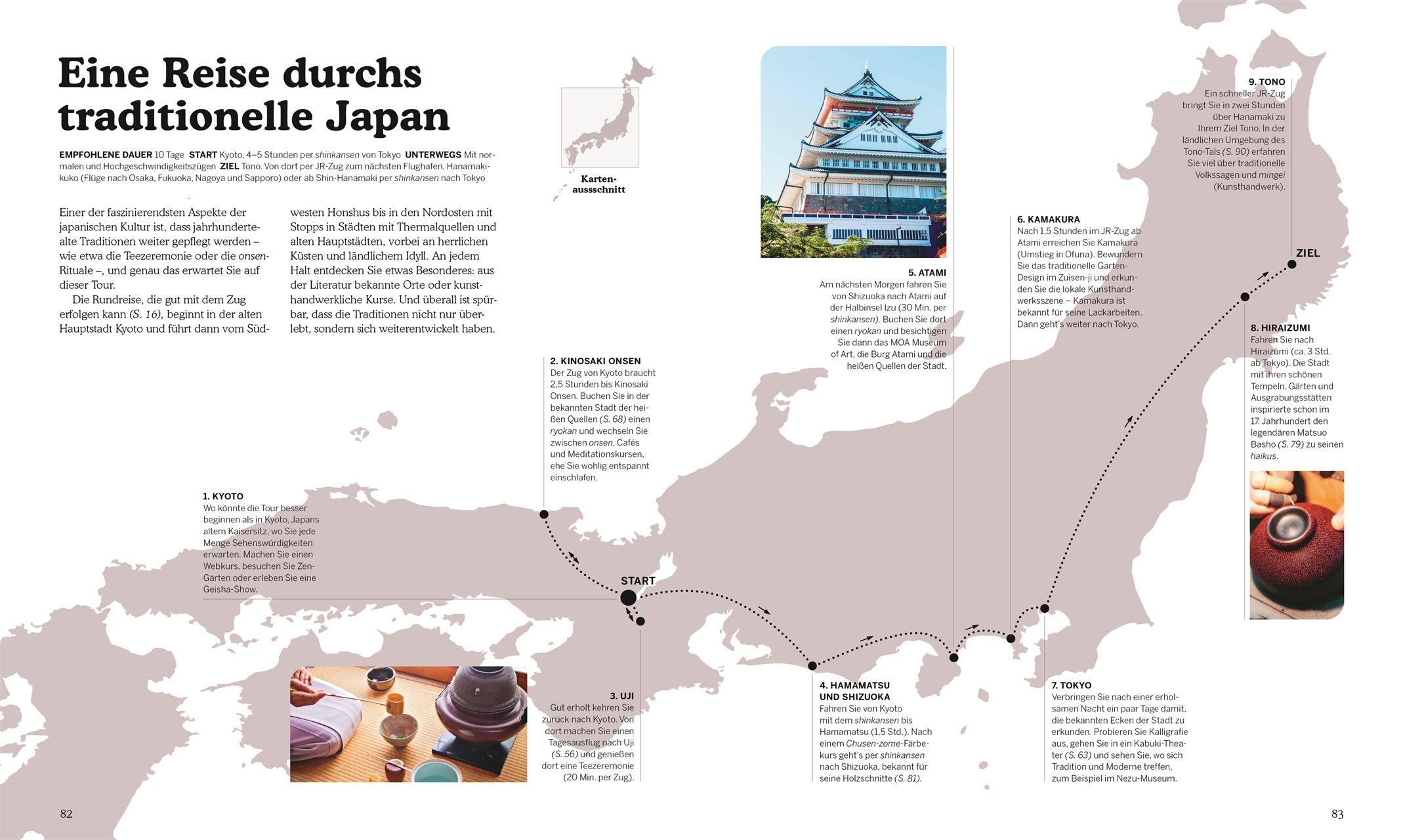 Beispielinhalt (Bild) Japan - Die ultimative Bucket List