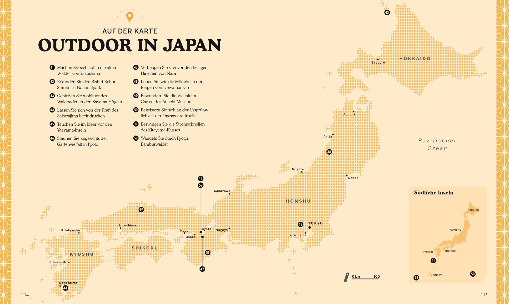 Beispielinhalt (Bild) Japan - Die ultimative Bucket List