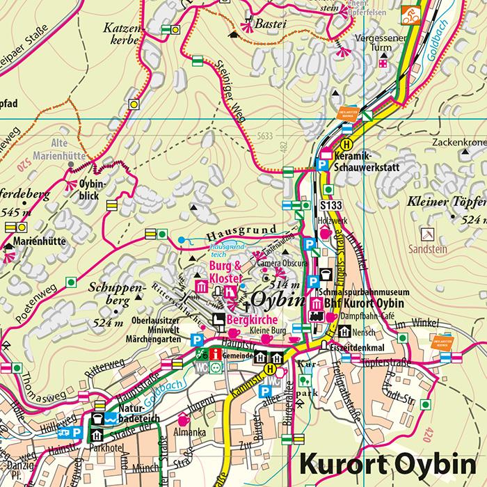 Beispielinhalt (Bild) Zittauer Gebirge
