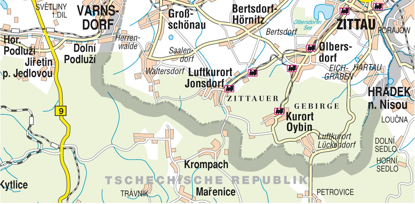 Beispielinhalt (Bild) Zittauer Gebirge
