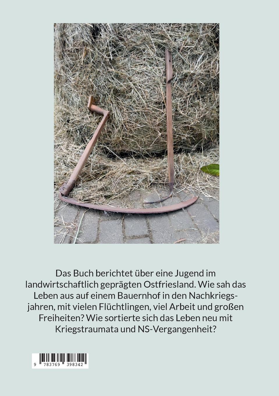 Rückseitencover Geboren auf einem Bauernhof in Ostfriesland