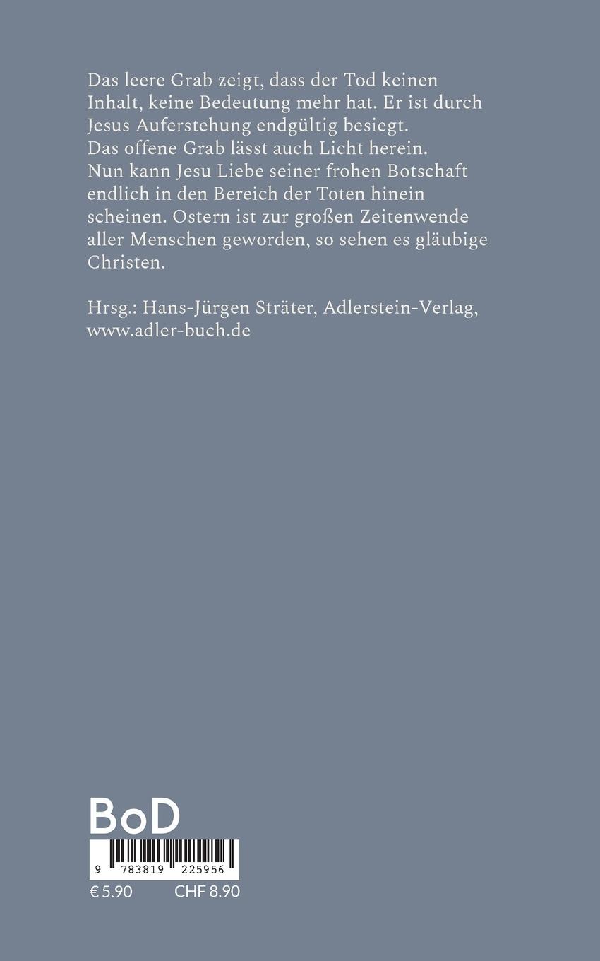 Rückseitencover Das Grab ist leer!
