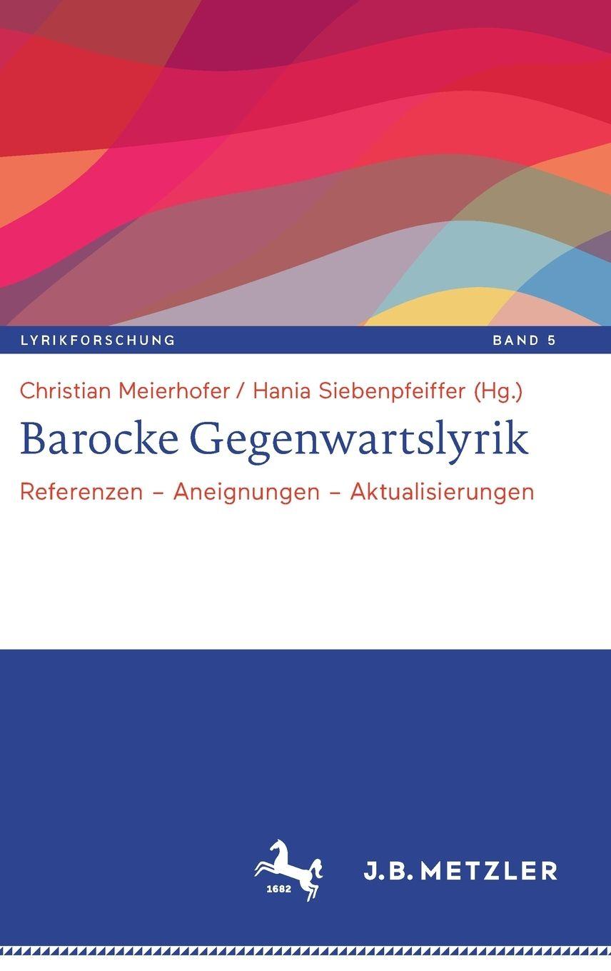 Vorderes Coverbild Barocke Gegenwartslyrik