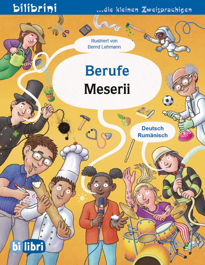 Vorderes Coverbild Berufe (Deutsch-Rumänisch)