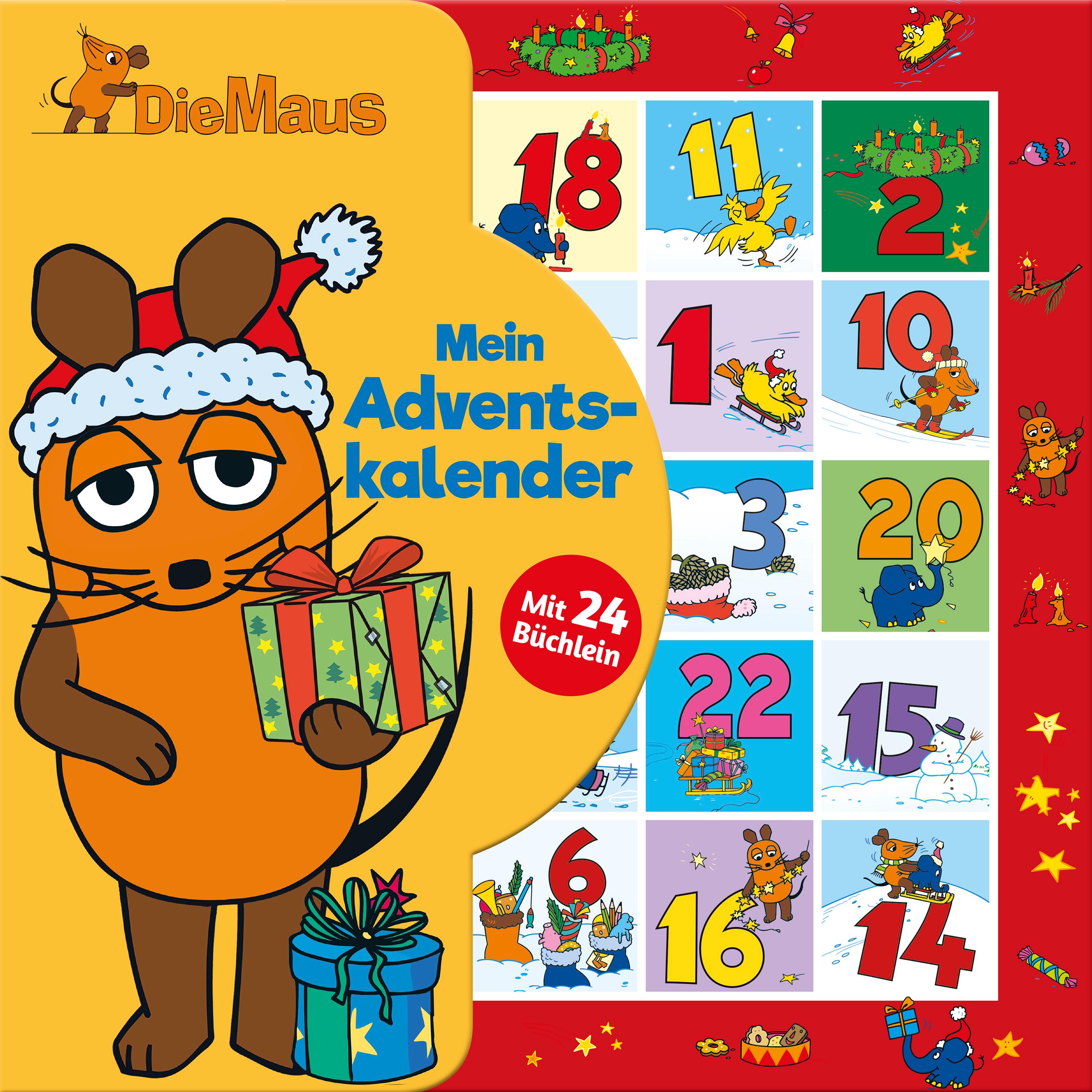 Vorderes Coverbild Die Maus Mein Adventskalender