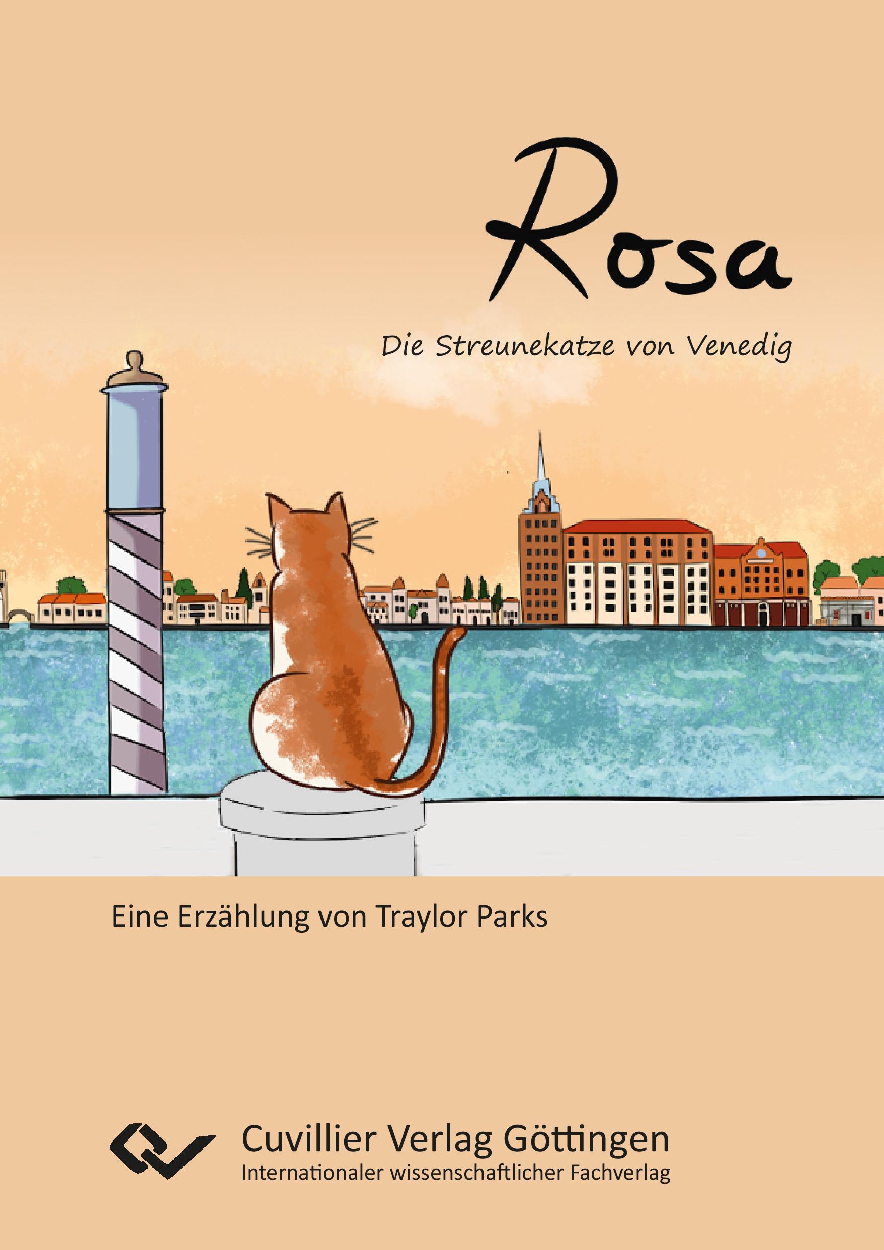 Vorderes Coverbild Rosa. Die Streunekatze von Venedig