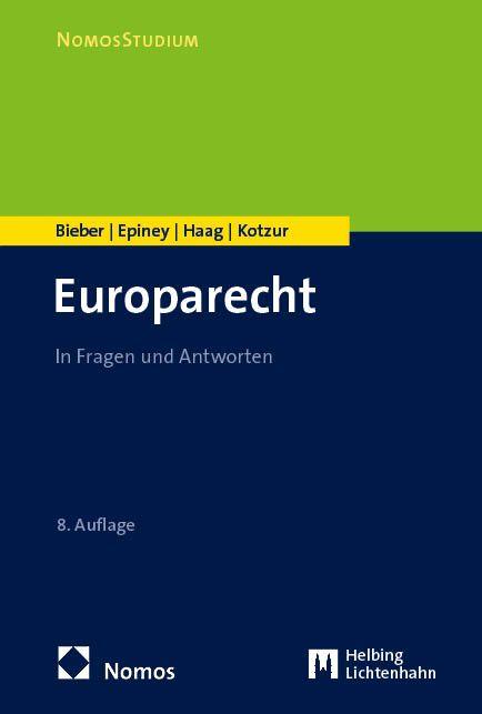 Vorderes Coverbild Europarecht