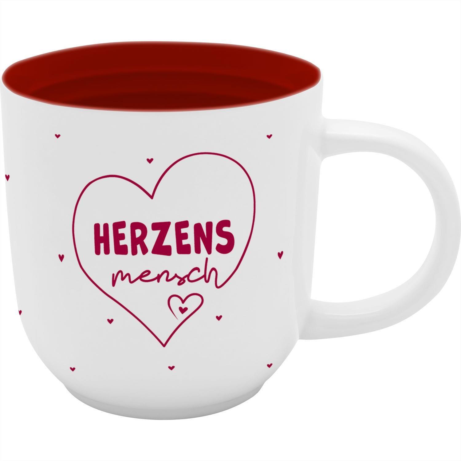 Beispielinhalt (Bild) Tasse "Herzensmensch"