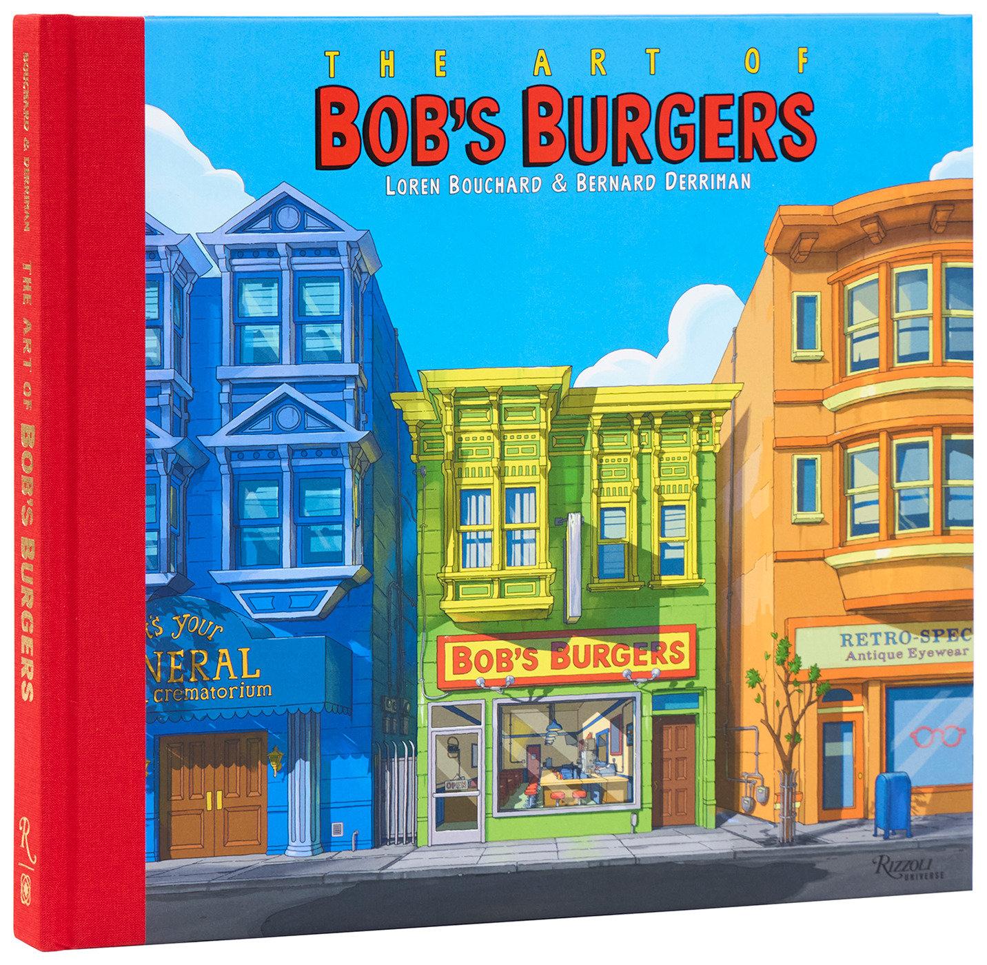 Vorderes Coverbild The Art of Bob's Burgers