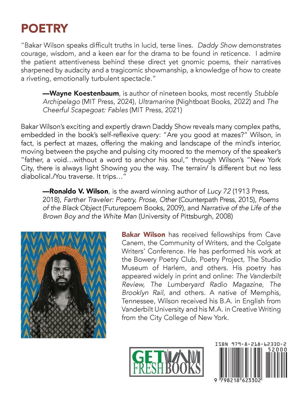 Rückseitencover Daddy Show