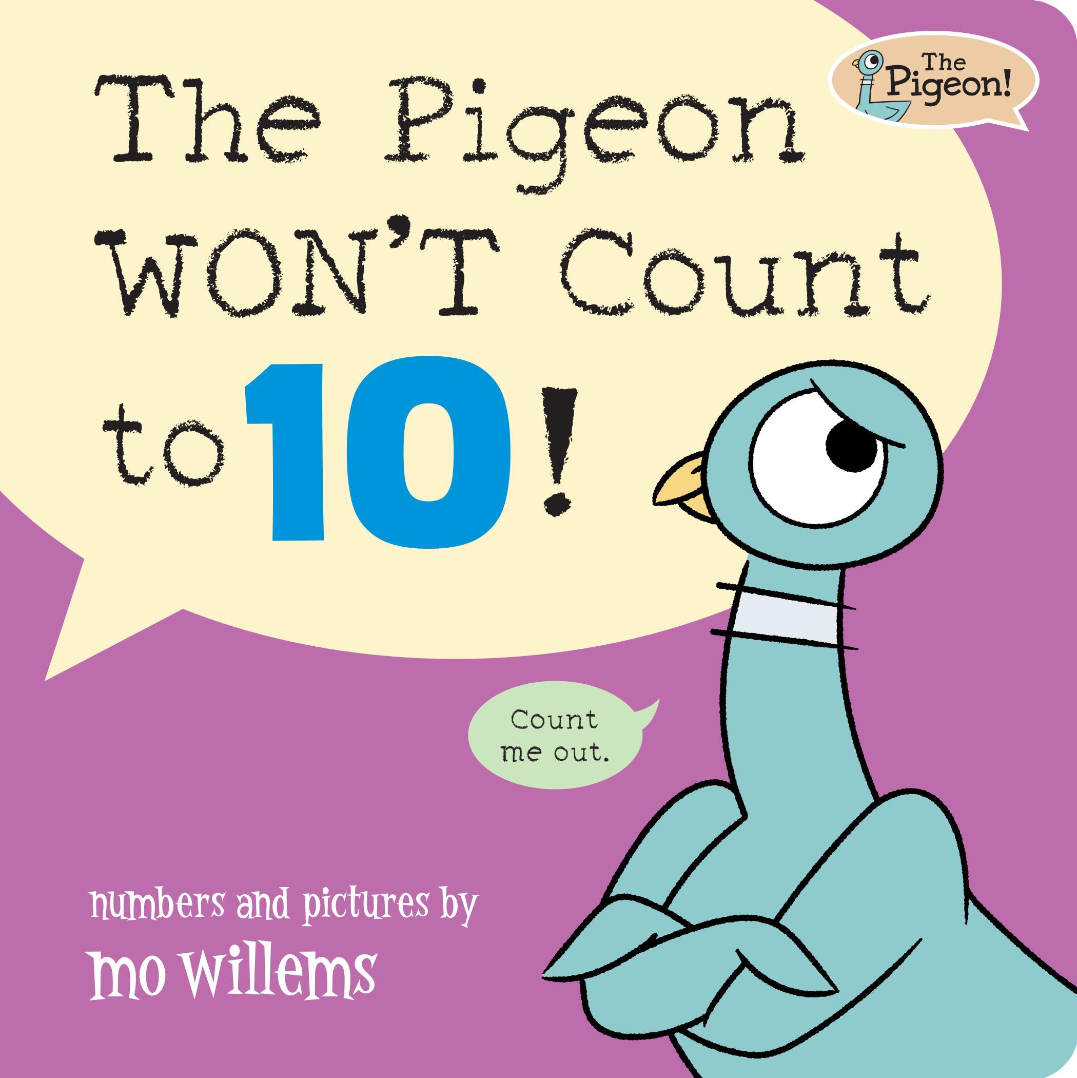 Vorderes Coverbild The Pigeon Won't Count to 10!