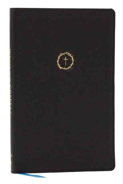 Vorderes Coverbild Spurgeon and the Gospels: The Gospels with Devotions from Charles Spurgeon (Nkjv, Black Leathersoft, Comfort Print)