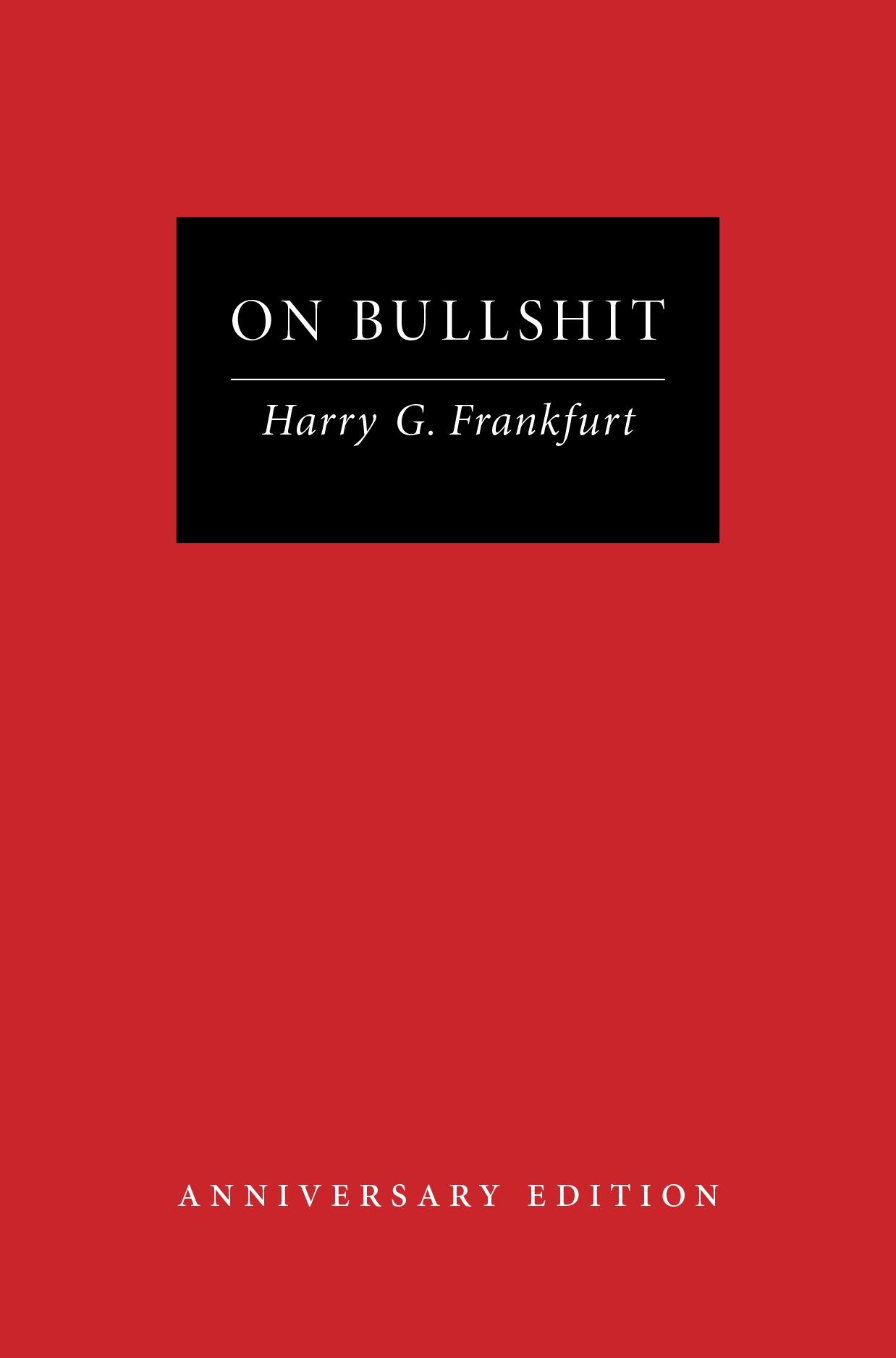 Vorderes Coverbild On Bullshit