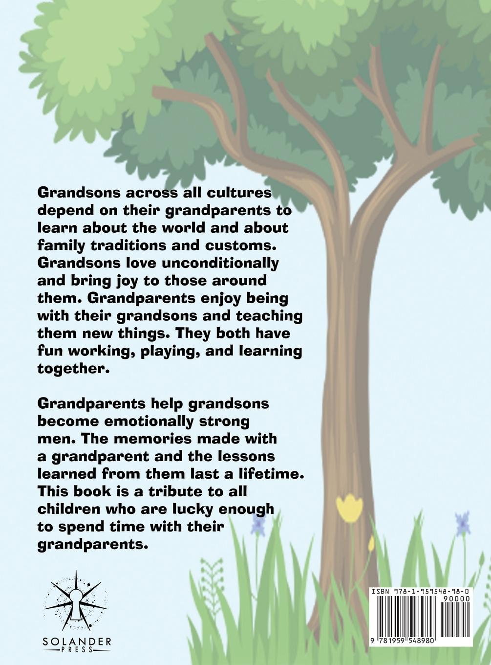 Rückseitencover I Love My Grandson