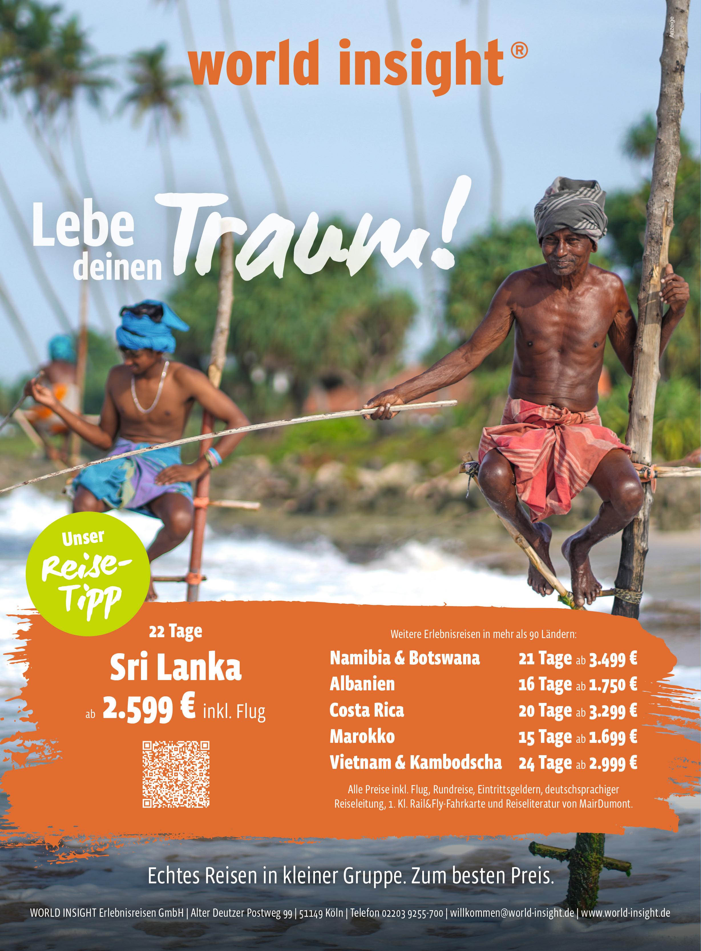 Rückseitencover DUMONT Bildatlas Sri Lanka