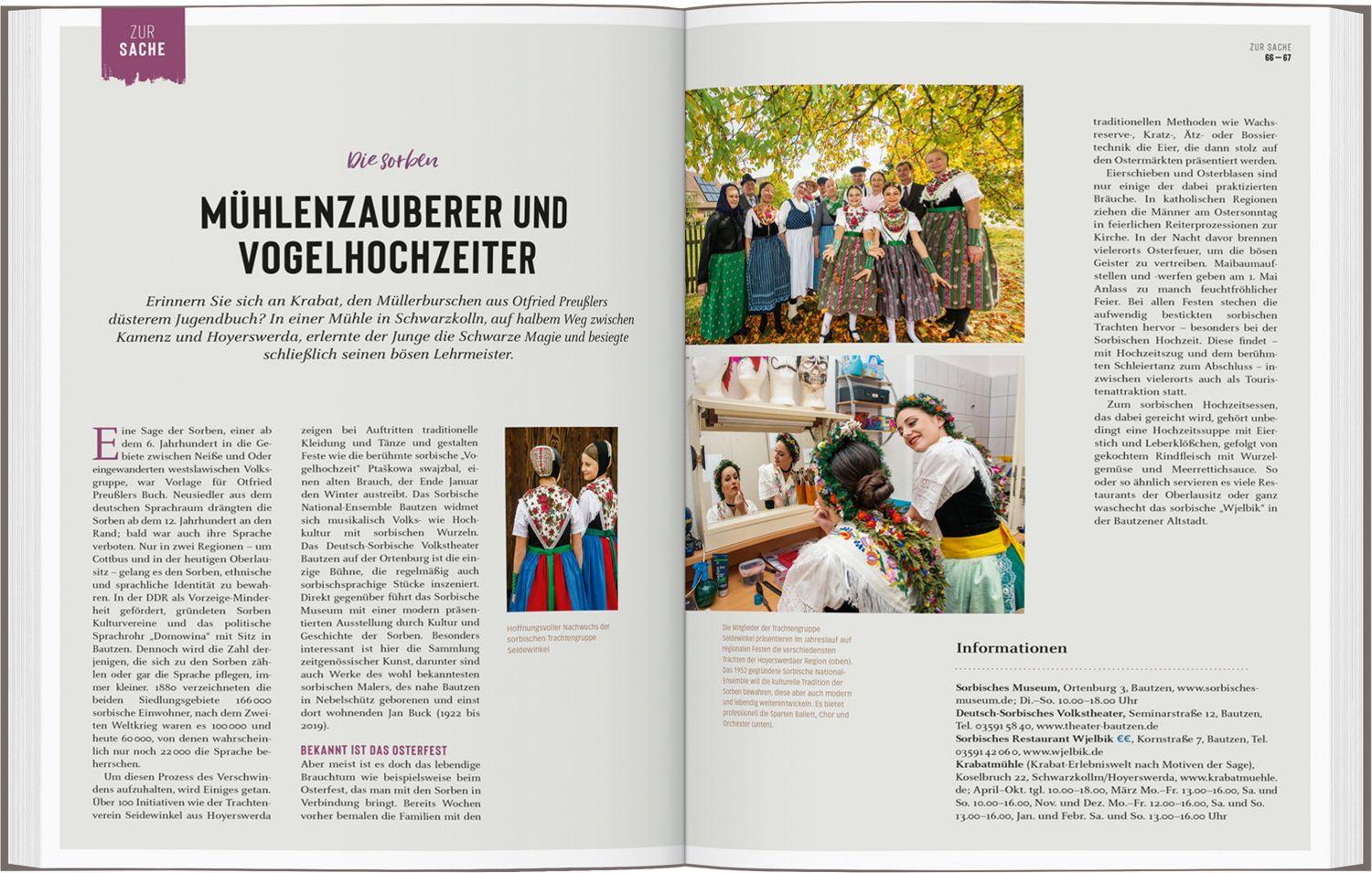 Beispielinhalt (Bild) DuMont Bildatlas Sachsen