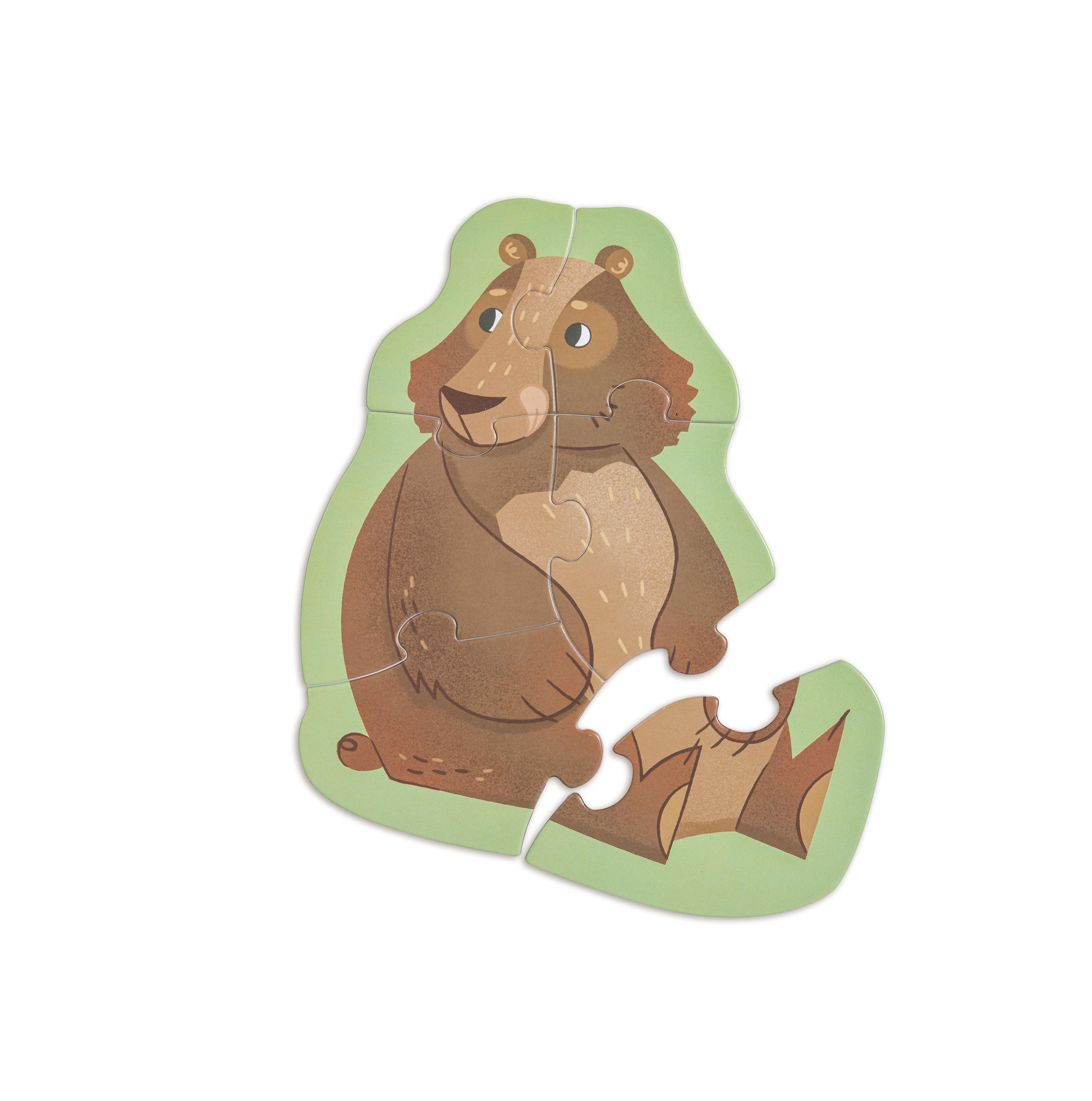 Beispielinhalt (Bild) Hape - Waldfreunde-Puzzle