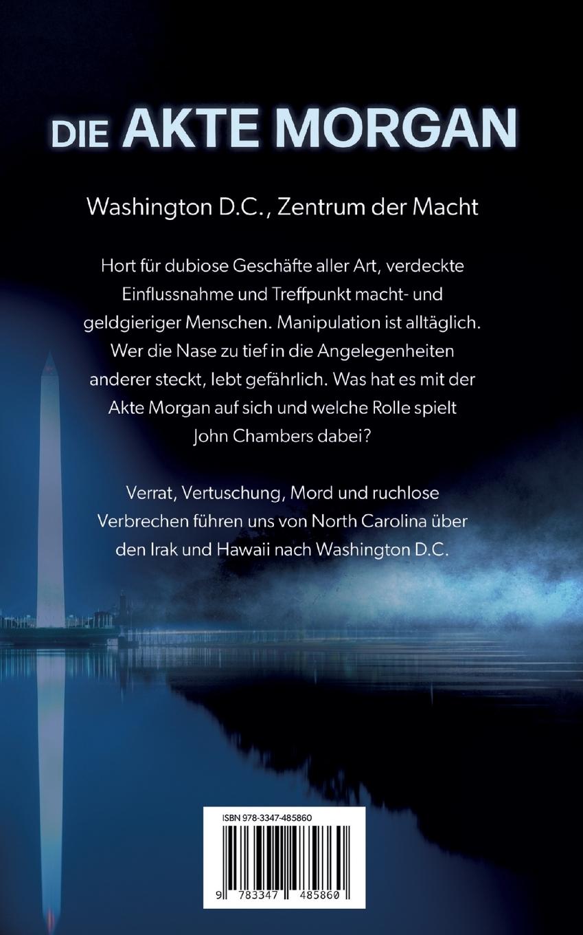 Rückseitencover Die Akte Morgan