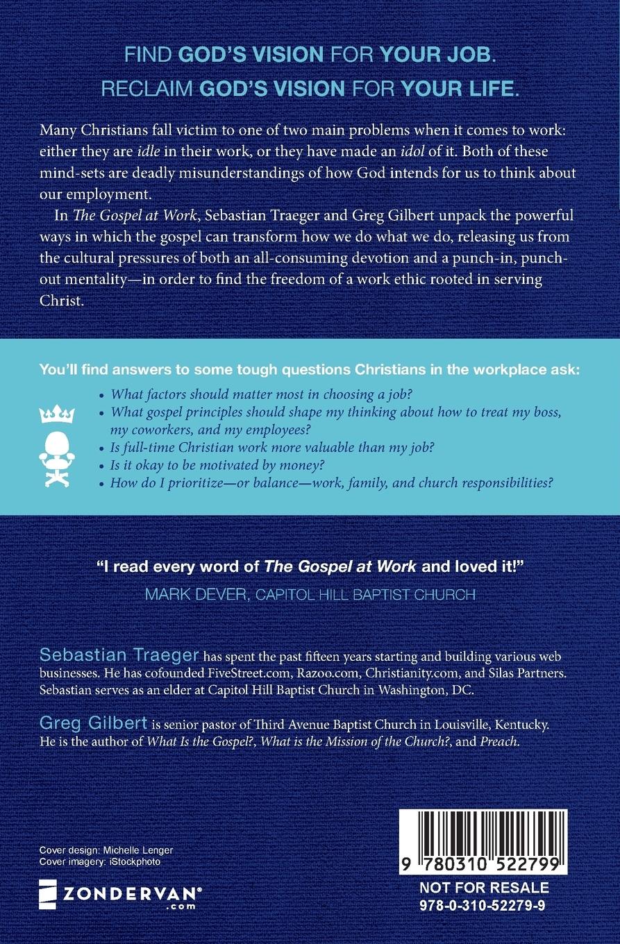 Rückseitencover The Gospel at Work - T4G Conference